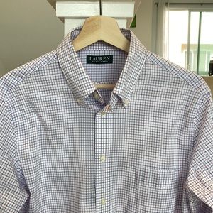 Ralph Lauren mens button down. Size Large, neck 16, arms 34/35